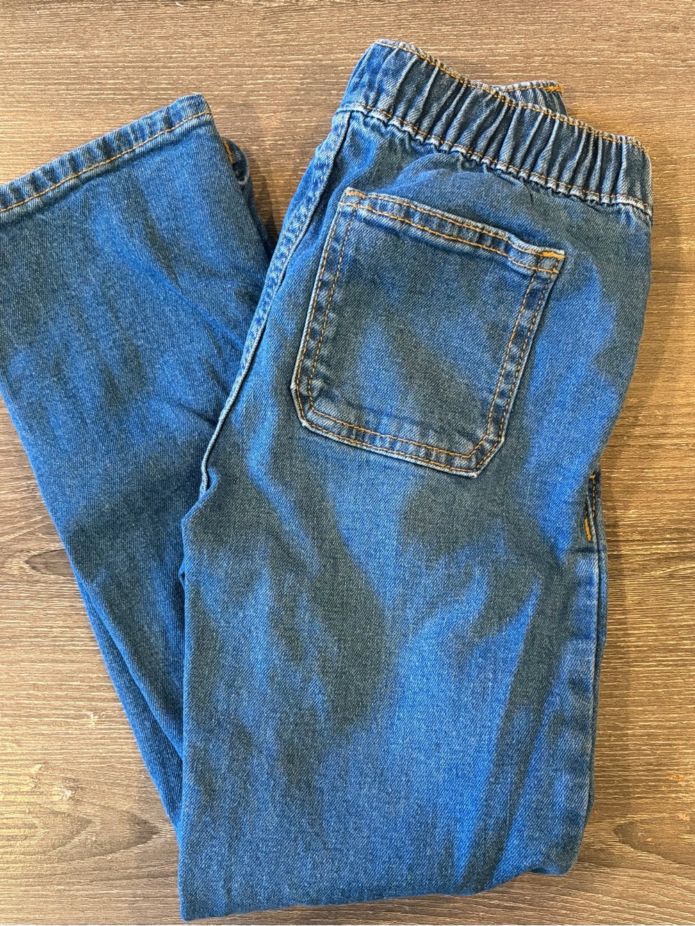 Old Navy Blue Kids Elastic-Waist Jeans